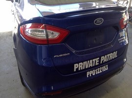 2014 FORD FUSION, BLUE, HYBRID, TITANIUM MODEL, 2.0L, AT,  F26514